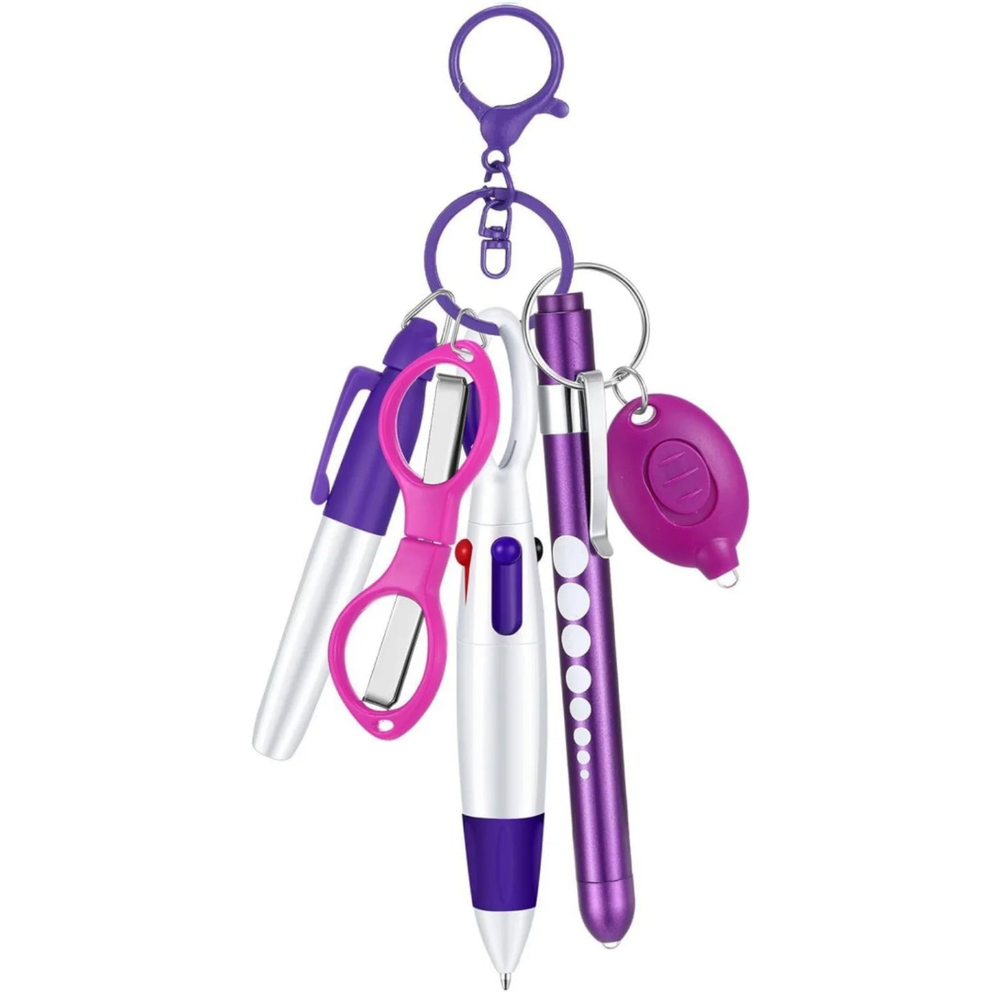 6-in-1 Multifunctional Nurse's Pen Keychain Set
