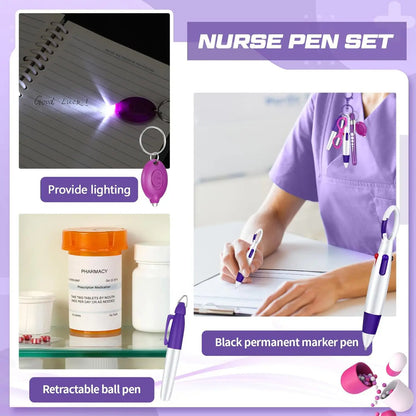 6-in-1 Multifunctional Nurse's Pen Keychain Set